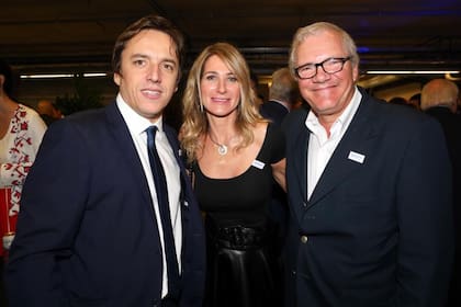 José del Rio, Mariela Mociulsky y Mariano Fernández Madero