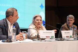 José Demicheli, de ADBlick, Elisa Carrió y Alfonso Prat-Gay