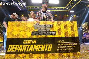 José, el ganador del departamento a estrenar de Los 8 Escalones