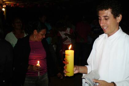 José, en sus años como seminarista.