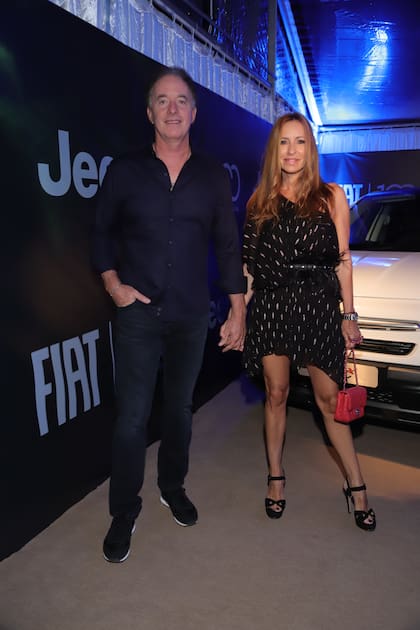 José Eskenazi y Analía Franchin