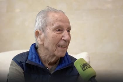 José Fernández uno de los hombres más longevos de España
(Foto: captura de pantalla)