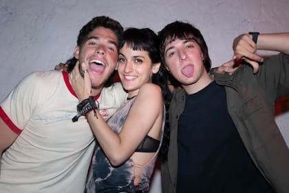 José Giménez Zapiola, Olivia Nuss y Toto Rovito, tres de los protagonistas de la ficción Cromañón