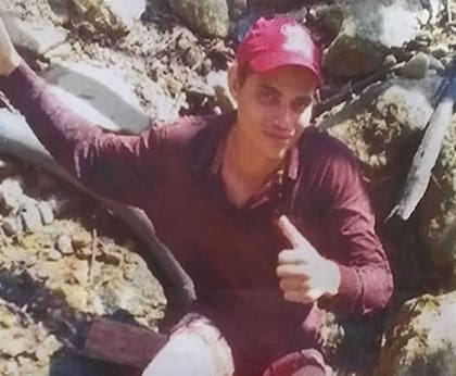 José Gregorio Nieves es mototaxista