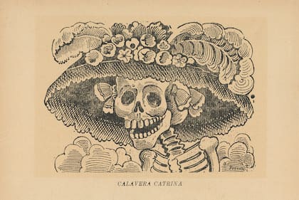 José Guadalupe Posada creó a "La Calavera Garbancera" como una crítica hacia la pobreza en México (Wikimedia Commons/José Guadalupe Posada)