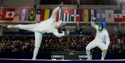 José ''Koko'' Domínguez enfrenta al campeón olímpico, Limardo, en la final panamericana 2015