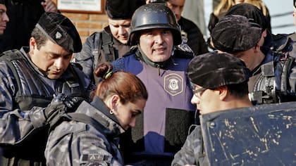José López, cuando fue detenido