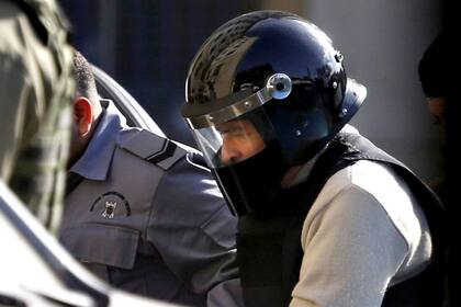 José López ingresando a Comodoro Py para ampliar su indagatoria, el 17 de agosto pasado