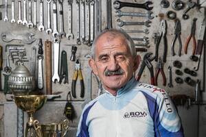 El mecánico de la selección olímpica que tiene su bicicletería en Villa Crespo
