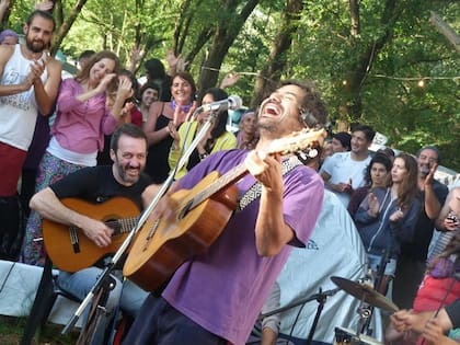José Luis Aguirre, uno de los cantautores que brilló en el festival