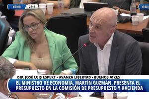 El fuerte discurso de José Luis Espert en el Congreso contra el presupuesto de Martín Guzmán