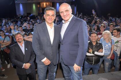 José Luis Espert y Luis Rosales eligieron Palermo para cerrar su campaña