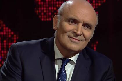 José Luis Espert durante la entrevista con Luis Novaresio