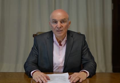 José Luis Espert en el video que grabó para dar explicaciones por su vínculo con Fred Machado