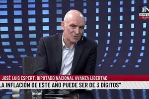 José Luis Espert, en Mesa Chica