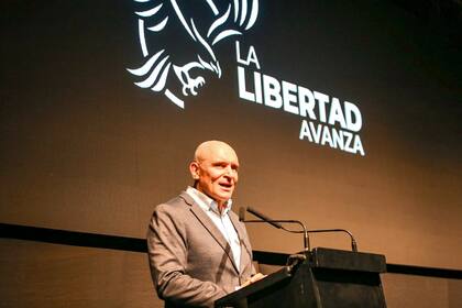 José Luis Espert participó en el acto de La Libertad Avanza en La Plata