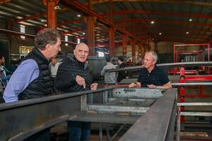 José Luis Espert y Diego Santilli visitaron Olavarría a fines de septiembre