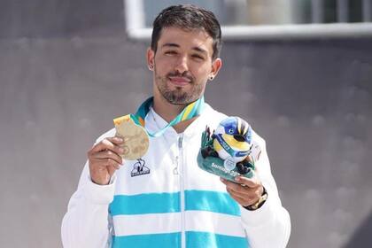 José “Maligno” Torres, oro en BMX