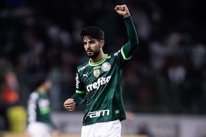José Manuel López, surgido de Lanús, es una alternativa en la ofensiva de Palmeiras 