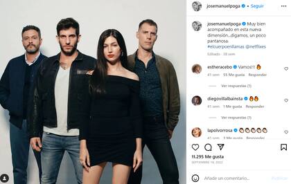 José Manuel Poga también aparecerá en la ficción