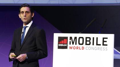 José María Álvarez Pallete, en el Mobile World Congress