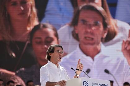 José María Aznar López (Crédito: AFP).