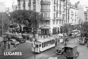 José María Moreno y Rivadavia, barrio de Caballito, Buenos Aires, 1947.