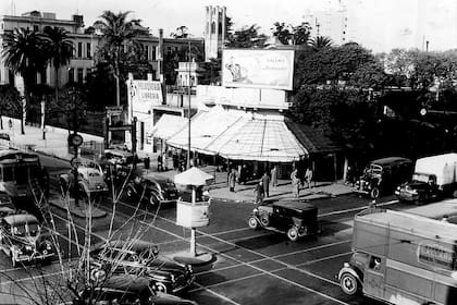 José María Moreno y Rivadavia, cerca del Parque, alrededor de 1940