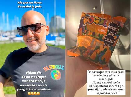 José María Muscari habló del primer día de clases de su hijo, Lucio (Foto: Instagram)