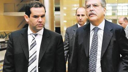 José María Olazagasti, cuando era un hombre clave en la relación con Venezuela, junto a Julio De Vido