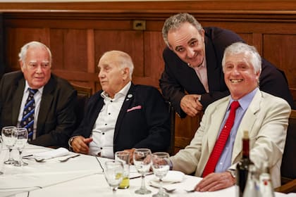 José María Zorraquín, Juan Gascón, Adolfo Díaz Alberdi y Domingo Segura