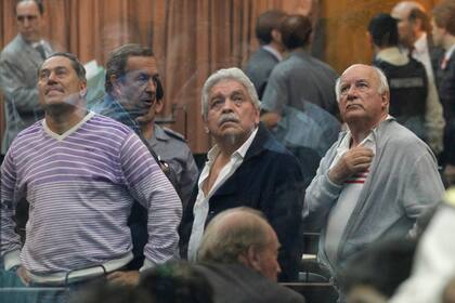 José Pedraza, durante el juicio por la muerte de Ferreyra