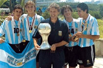 José Pekerman, un histórico de las selecciones argentinas juveniles; creó una identidad de juego inolvidable
