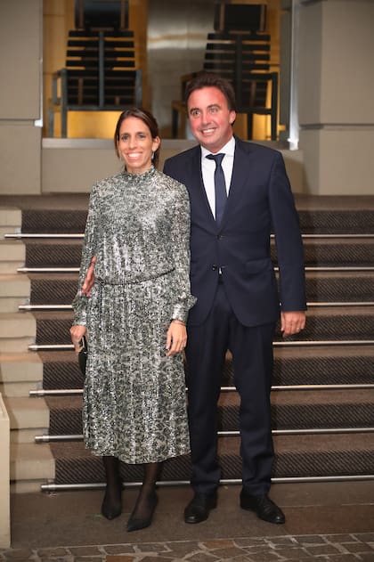 José Reyes Segade, ministro de la embajada de Uruguay, y su esposa, Georgina Pepa Morelli