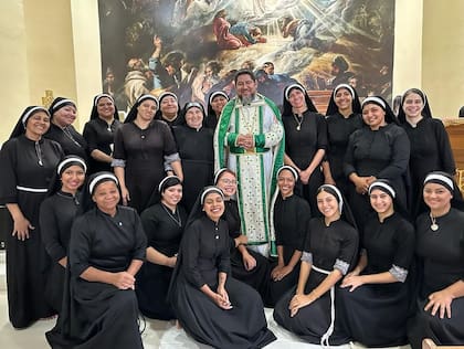 José Ribamar Dias es el líder de la comunidad religiosa que acompaña a la Hermana Eva (Foto: Instagram @servasdemariasantissima)