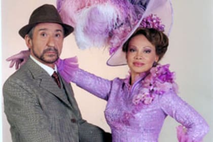 José Sacristán y Paloma San Basilio, en "My Fair Lady"