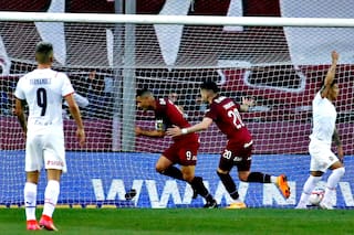 Sand le marcó su gol 15 a Independiente en un empate que refleja la triste actualidad del Rojo y Lanús