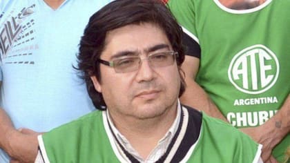 José Severiche, secretario general de ATE de Trelew