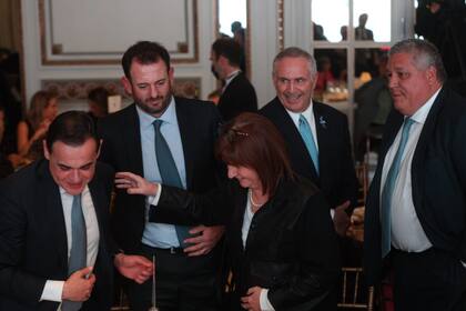 José Urtubey, Patricia Bullrich y el embajador Marc Stanley