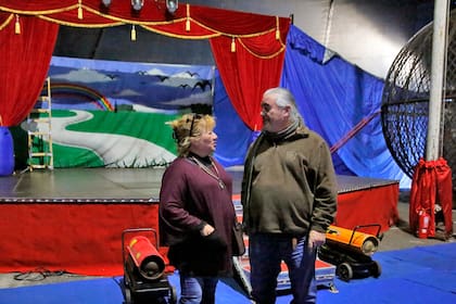 José Vicente y Elsa Miranda, del Circo D´ Portugal