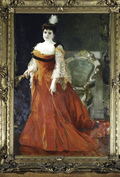 Josefina de Alvear retratada por el pintro español Joaquín Sorolla.