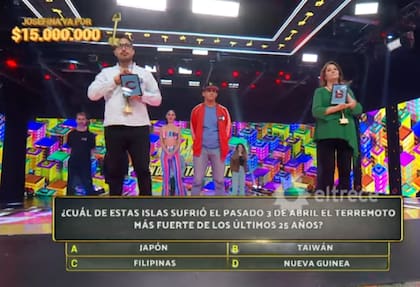 Josefina llegó a su quinta final y ganó $15.000.000 (Foto: Captura de TV / eltrece)