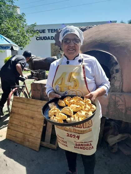 Josefina Luna fue la ganadora de la Fiesta Nacional de la Empanada en Famaillá 2024