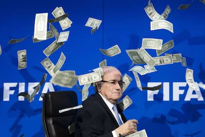 Joseph Blatter en el centro de la escena del FIFAgate