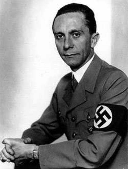 Joseph Goebbels, el temible ministro de Propaganda nazi