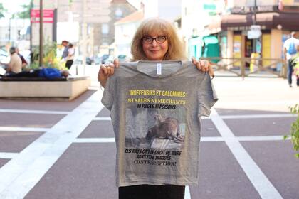 Josette Benchetrit en París, a mediados de junio