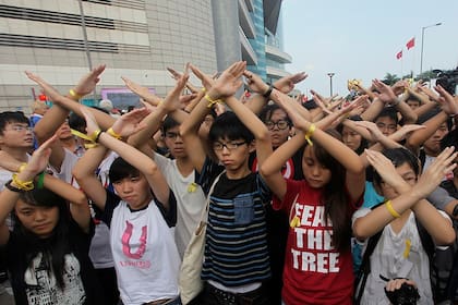 Joshua Wong es uno de los fundadores del movimiento Scholarism