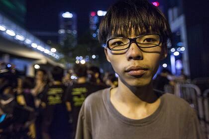 A los 17 aos, Joshua Wong es considerado extremista por el gobierno chino