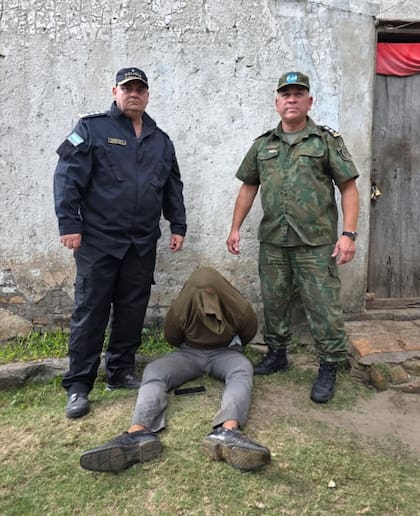 Josías Santos Regis, detenido en El Duraznillo, Corrientes