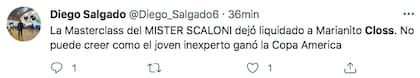"Joven e inexperto", el recuerdo de los tuiteros a Mariano Closs